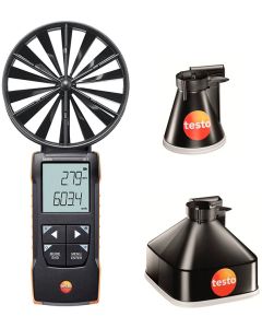 testo 417 kit 1 Vane Anemometer with Measurement Funnels 0563 1417
