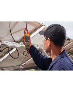 Fluke 393FC CATIII 1500V TRMS Solar Clamp Meter with Pomona MC4 Test Leads 5337394