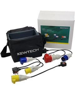Kewtech ELKIT EL110PATKIT Plus 110V 230V & 400V Adaptors