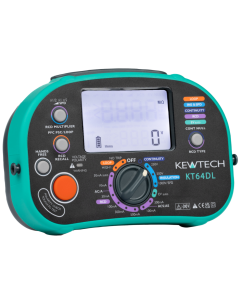 Kewtech KT64DL Multifunction Tester with EV and SPD Testing