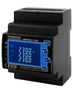 X835 DIN Rail Multifunction Power Meter  (Colour may vary)