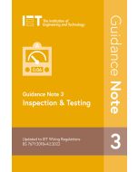 IET Guidance Note 3 Inspection and Testing 18th Edition 2018