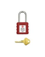 Martindale PAD11 45mm Steel Padlock RED