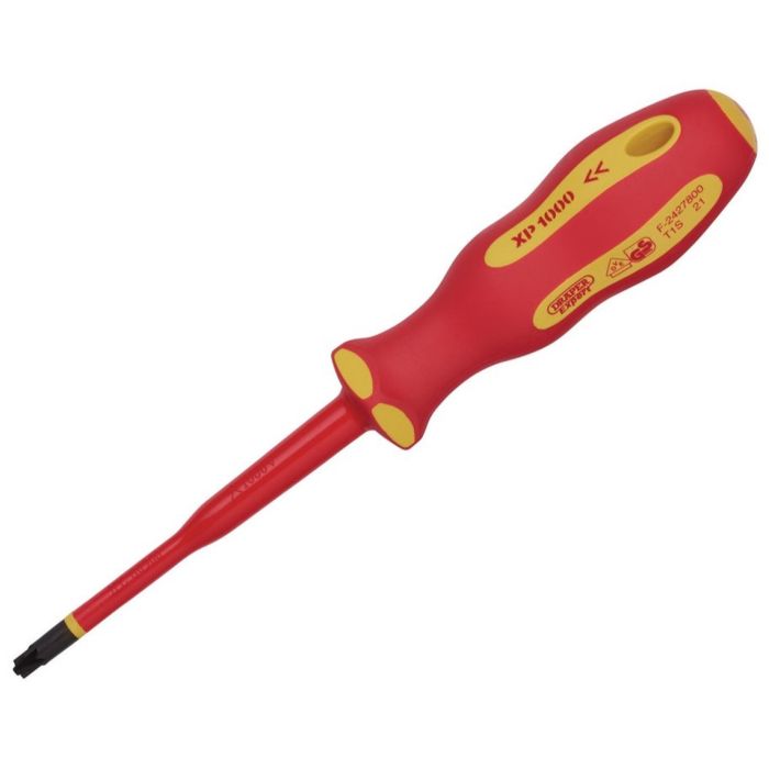 Draper XP1000 VDE PZ/SL Type Slimline Screwdriver No.2 x 100mm 02256