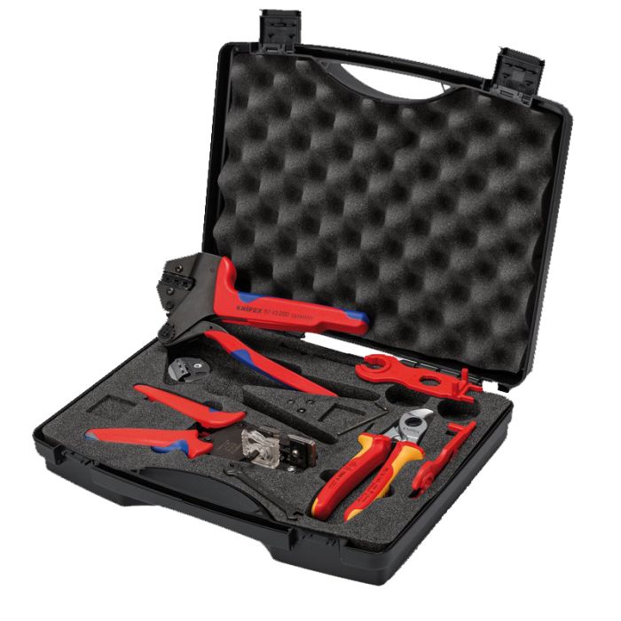 KNIPEX 97 91 04 V01 Tool Case for Photovoltaics for solar cable connectors MC4 - 13168