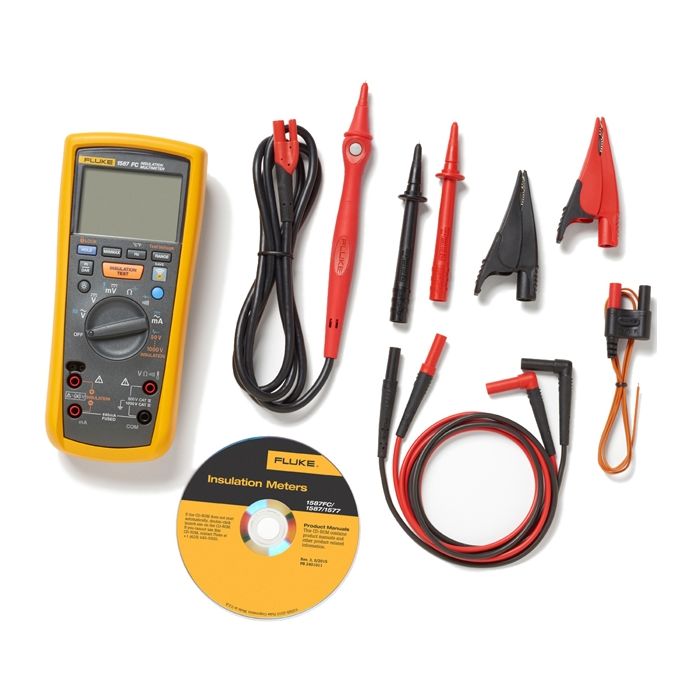 Fluke 1587 Insulation Tester With Fluke Connect