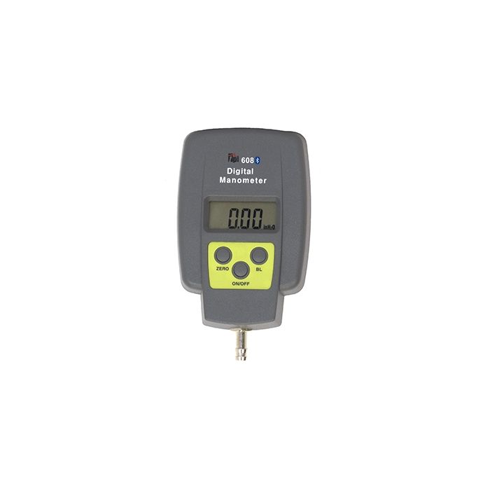 TPI 608BT Single Input Manometer with Bluetooth Communication