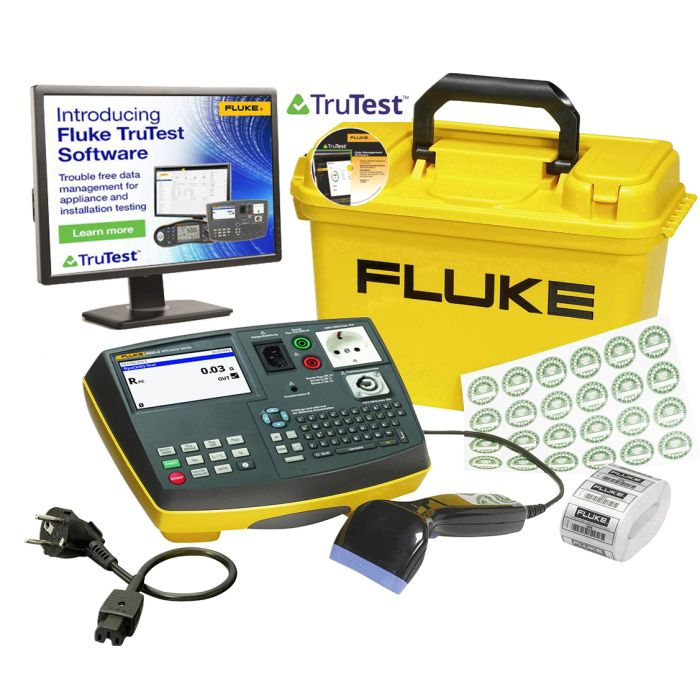 Fluke 6500-2 UK FTT KIT2 PAT Testing Kit plus Trutest Software 5363329