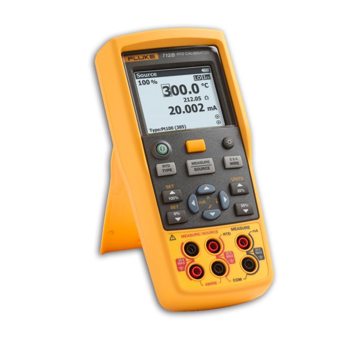 Fluke 712B RTD Temperature Calibrator Side View