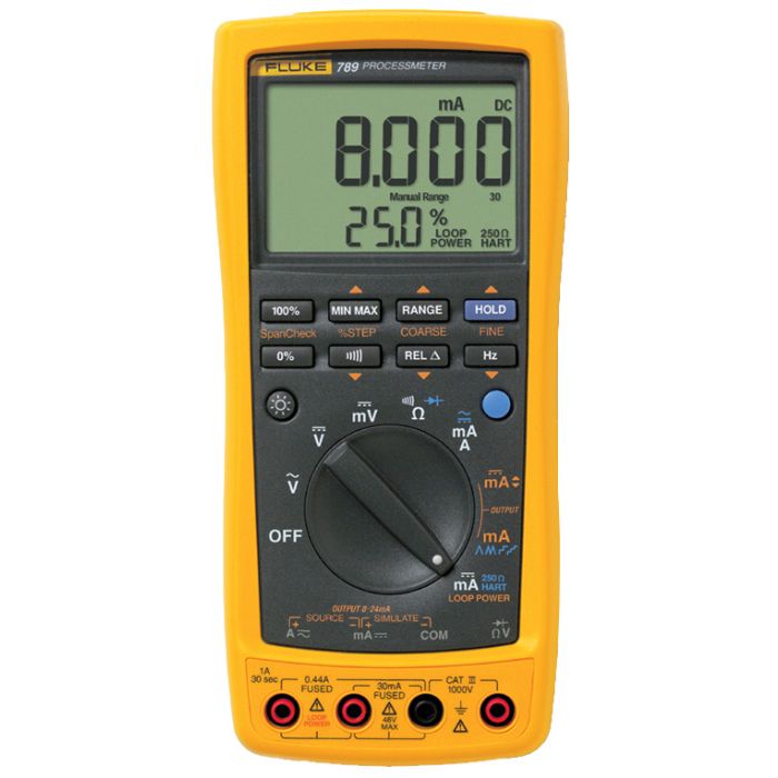 Fluke 789 Process Calibrators Front View