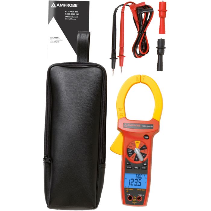 Amprobe ACDC-3400 IND TRMS Clamp Meter