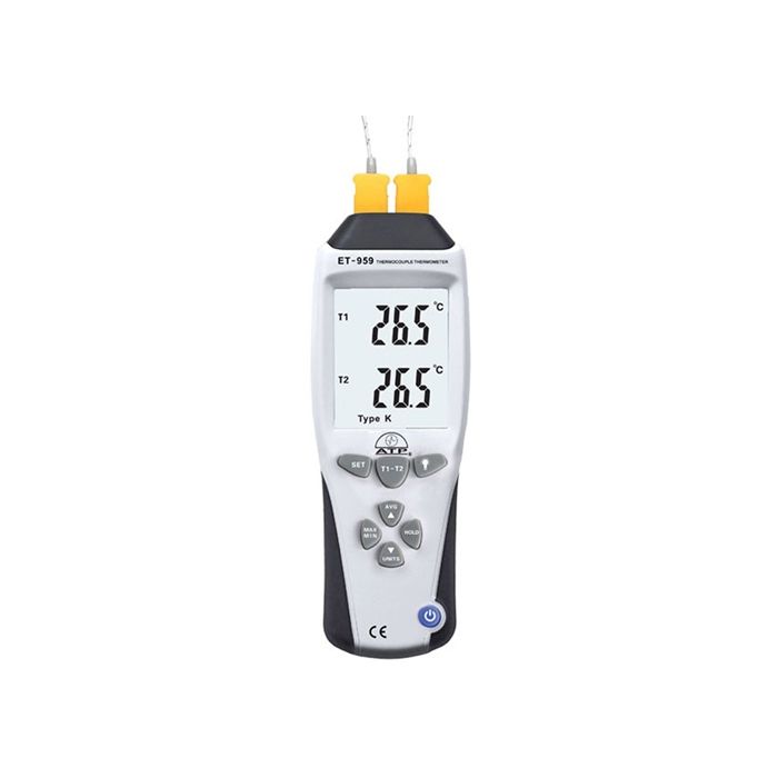 ATP ET-959 Hi-Accuracy Dual Input K & J-Type Thermometer