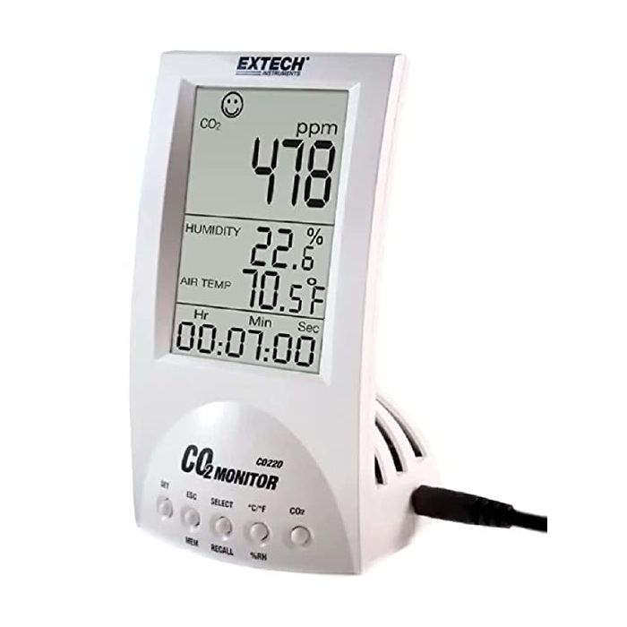 Extech CO220 Desktop Indoor Air Quality Monitor