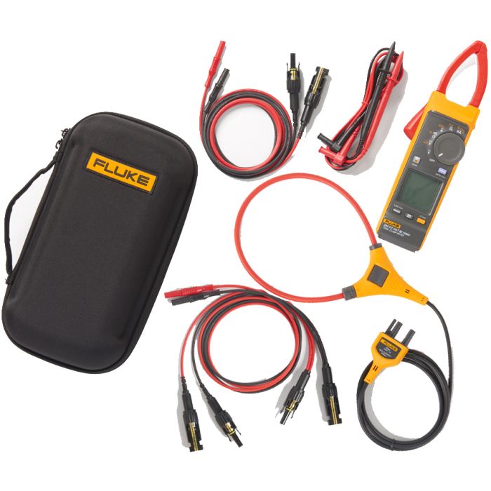 Fluke 393FC CATIII 1500V TRMS Solar Clamp Meter with Pomona MC4 Test Leads 5337394