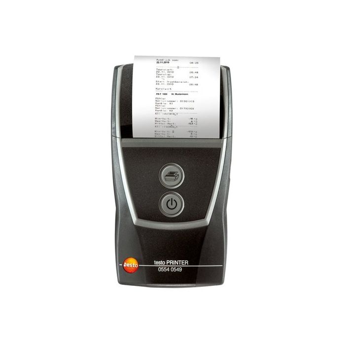Testo IRDA printer with wireless infrared interface 0554 0549