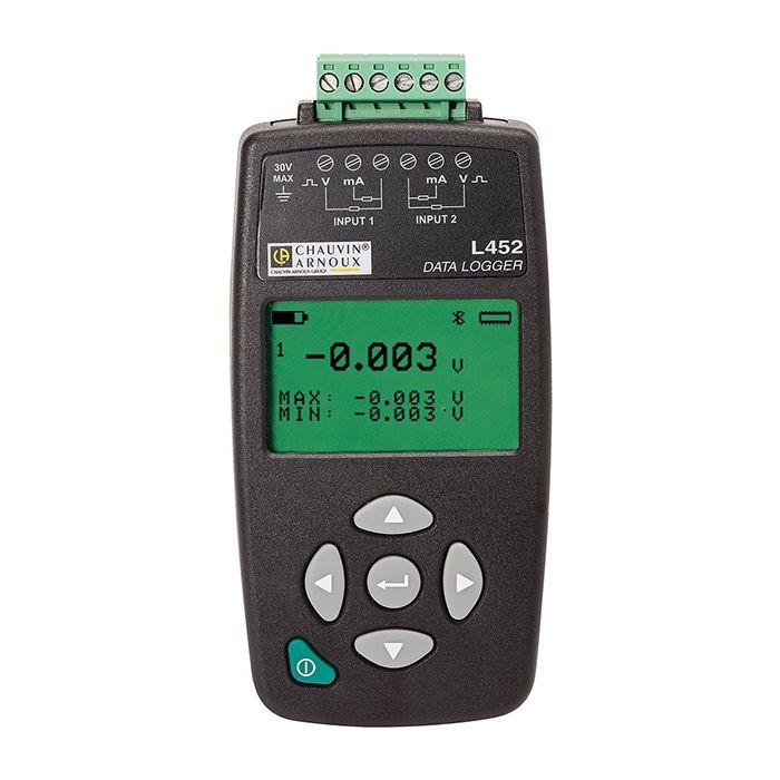 Chauvin Arnoux L452 2-Channel Data Logger