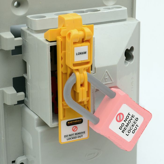 Martindale LOK6W Fuse Carrier Service Lock for Henley and Lucy Cut Outs