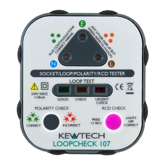 Kewtech Loopcheck107 Socket Testers