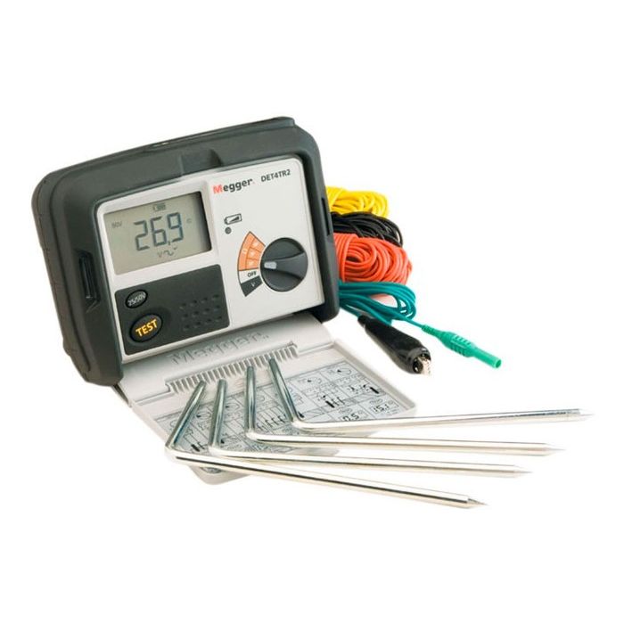 Megger DET4TR2 Rechargeable Earth Tester