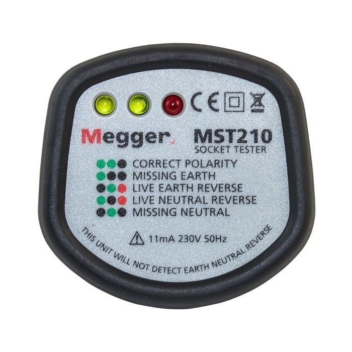 Megger MST210 Socket Tester