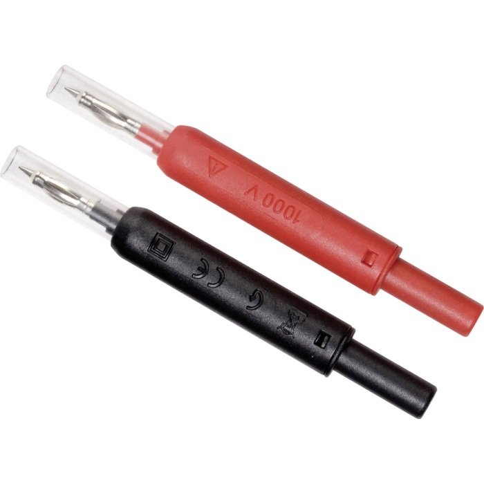 Chauvin Arnoux P01102128Z connector Red/Black (pair)