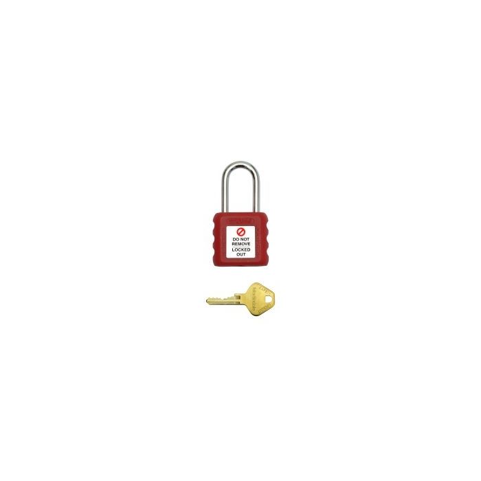 Martindale PAD11 45mm Steel Padlock RED