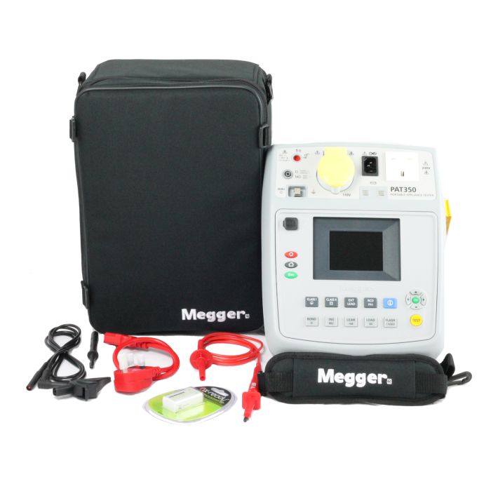 Megger PAT350 Kit Contents