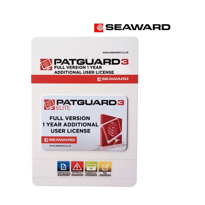 Seaward PATGuard 3 Elite 1 Year Additional License 400A919