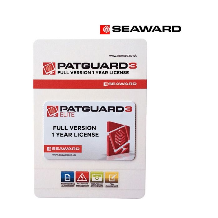 Seaward PATGuard 3 PAT Testing Software 1 Year License 400A910