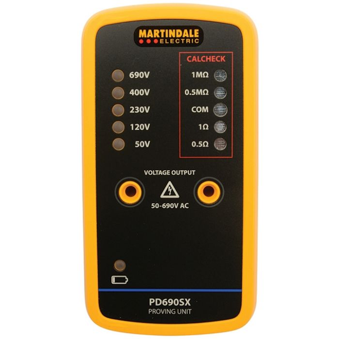 Martindale PD690SX Proving Unit 690V AC with CALCHECK