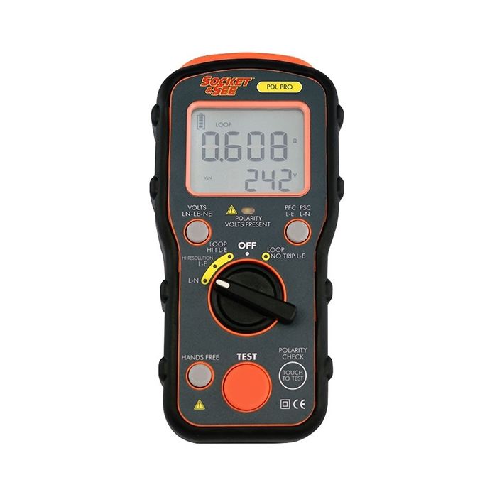 Socket and See High Resolution Loop Tester PDL PRO