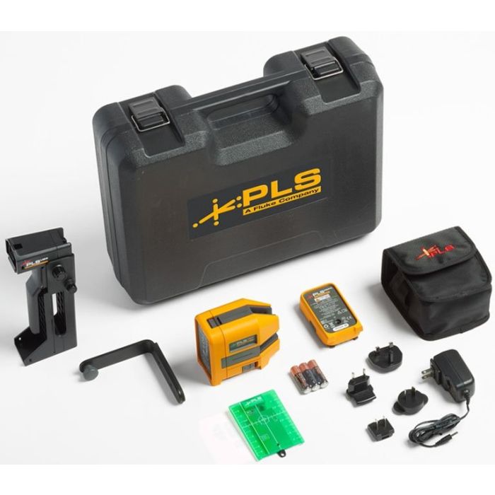 Fluke 180G-RBP Green Cross Line Laser Level Kit 