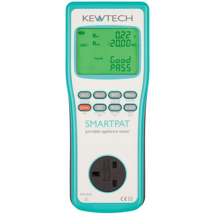 Kewtech SMARTPAT PAT Tester Main View