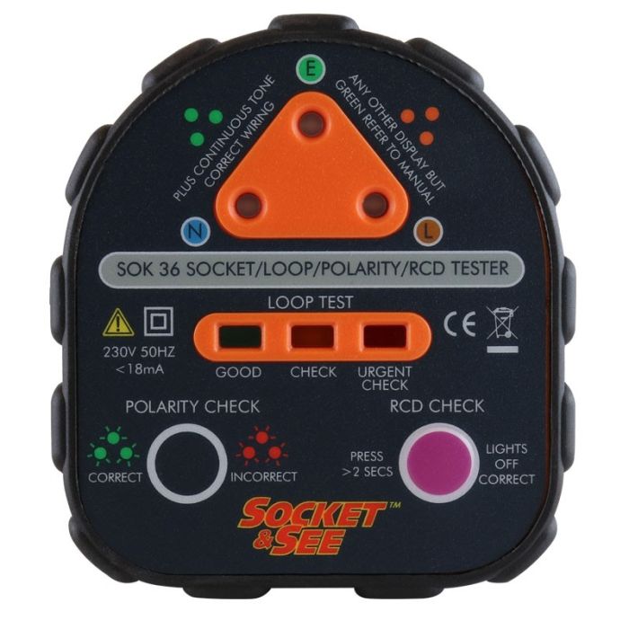 Socket and See SOK36 Socket Tester