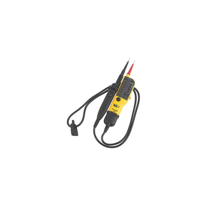 Fluke T150 2-Pole Voltage and Continuity Electrical Tester with LCD Readout  and Resistance Measurement, AC/DC 6V to 690V