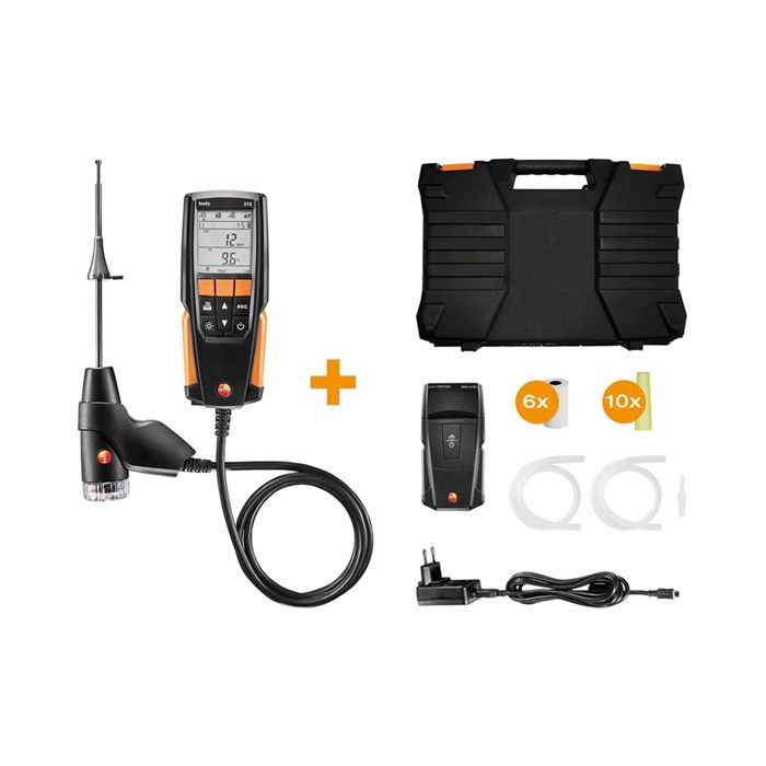 Testo 310 Flue Gas Analyser With Printer 0563 3110