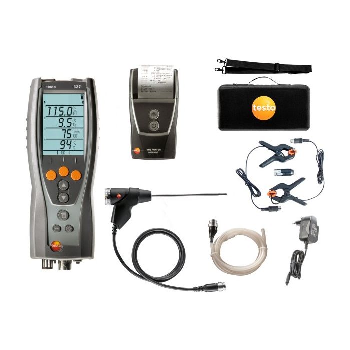 testo 327-1 Flue Gas Analyser Advanced Kit 0563 3203 81