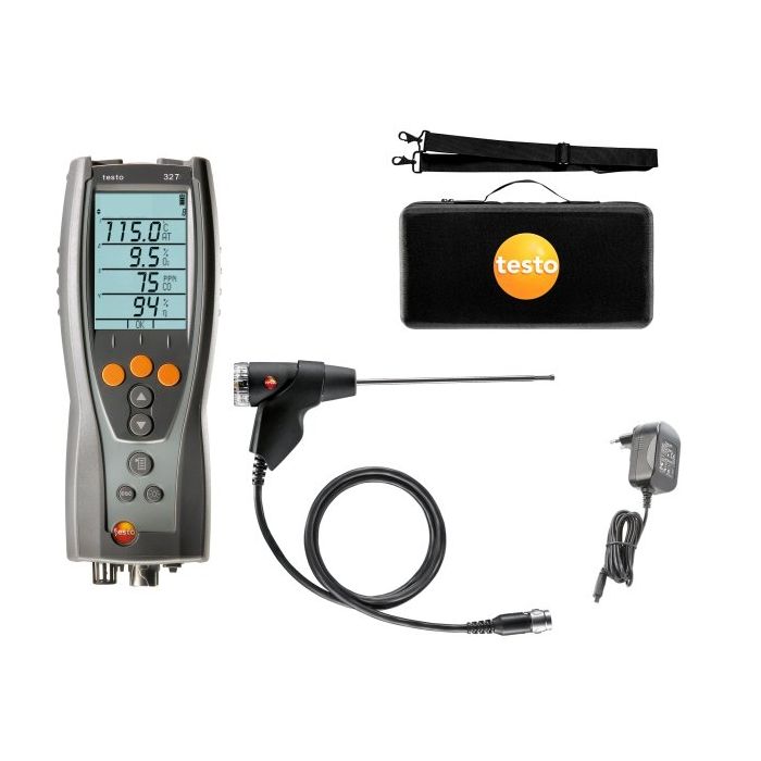 testo 327-1 Flue Gas Analyser Standard Kit 0563 3203 80