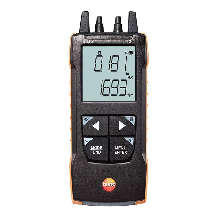 testo 512-1Digital Differential Pressure Instrument 0563 1512