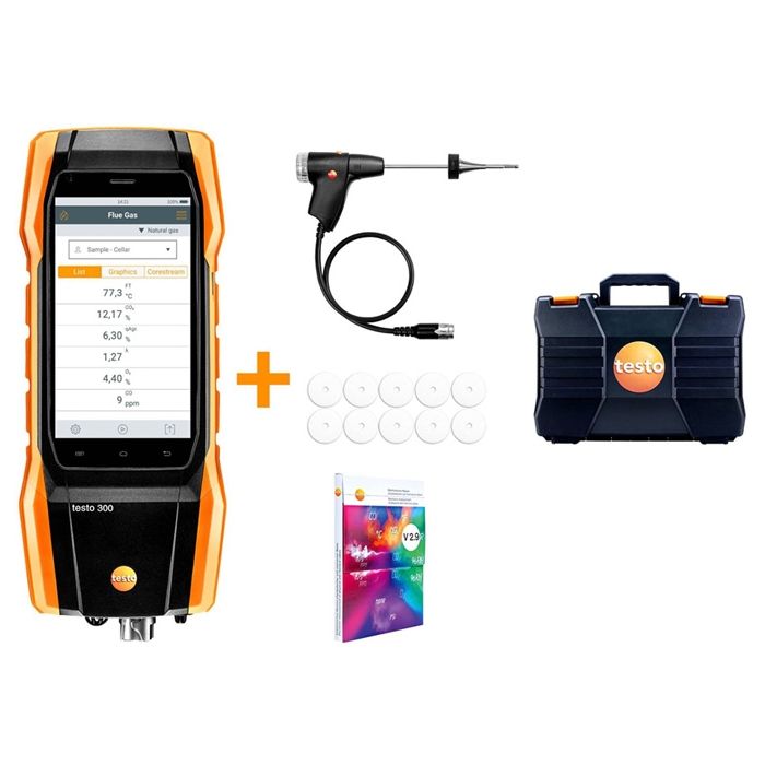 Testo 300 LL Longlife Flue Gas Analyser 0564 3004 82