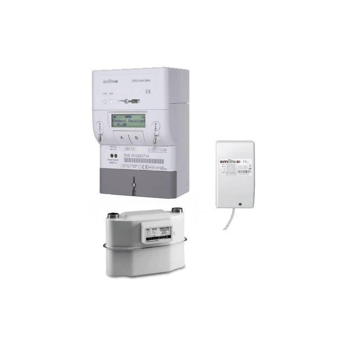 Emlite Smart Pre-pay Meter with off-peak EMA1-TOPUP GAS BUNDLE