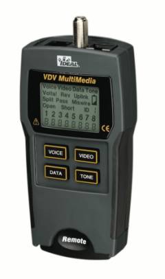 Ideal VDV Multimedia Wiremapper and Tester