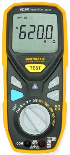 Martindale IN2203 Advanced Insulation Tester